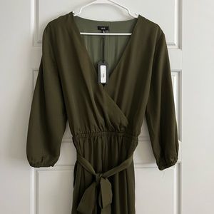 NWT Lucca Couture Olive Jumpsuit